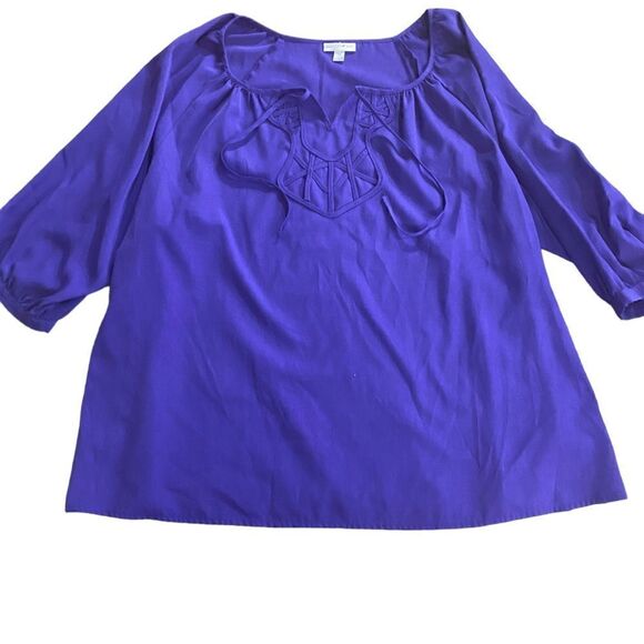 Fashion Bug Tops - Fashion Bug Plus Size Balloon Sleeve Size 2X